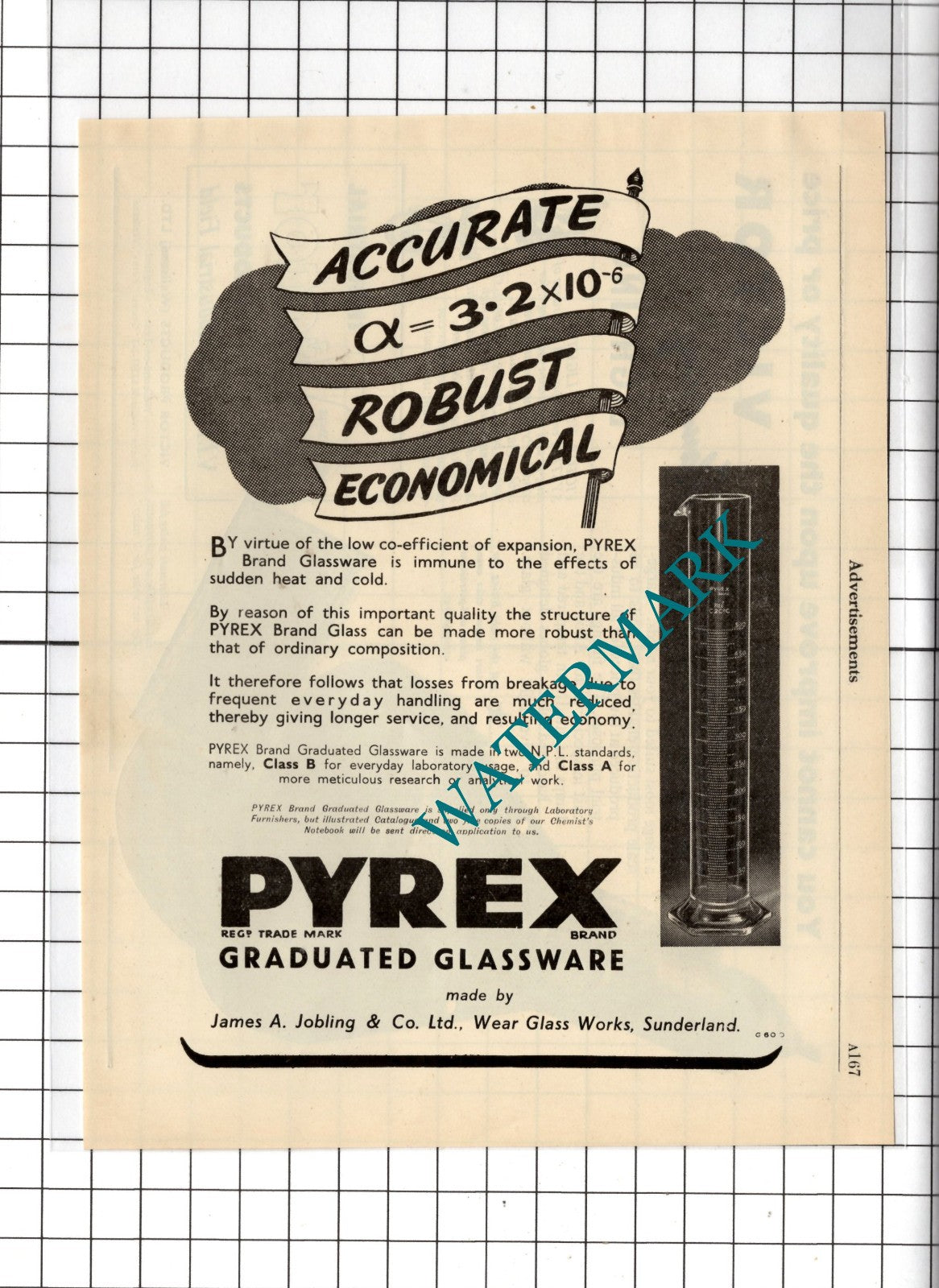 Victor Products Wallsend Ltd / Pyrex James A Jobling Sunderland - 1951 Advert