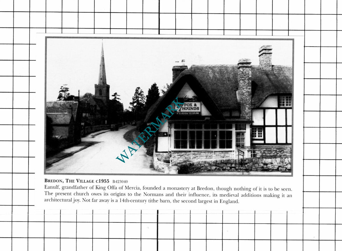 Fox and Hounds Bredon Worcestershire - Clipping