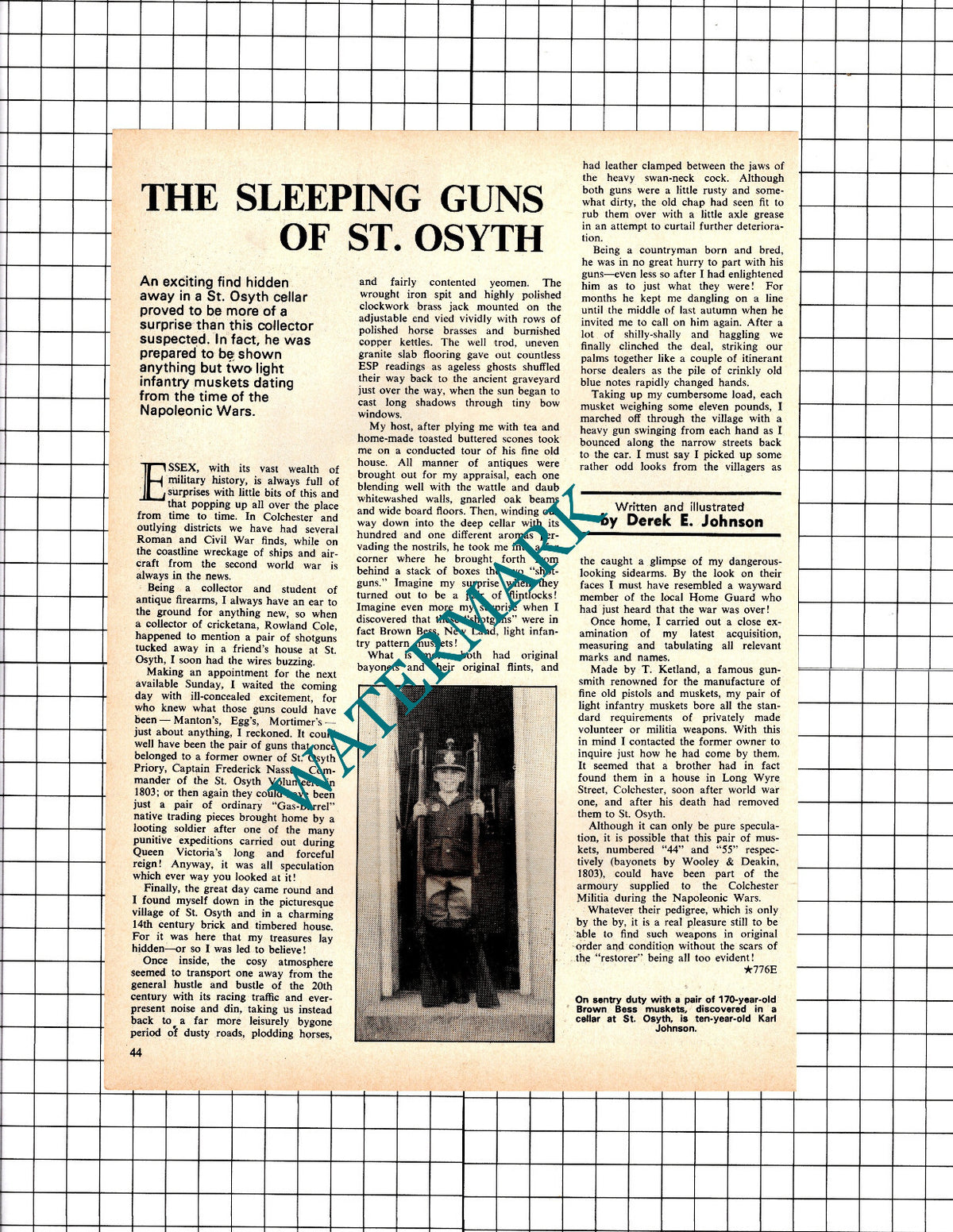 St Osyth Essex - 1974 Article