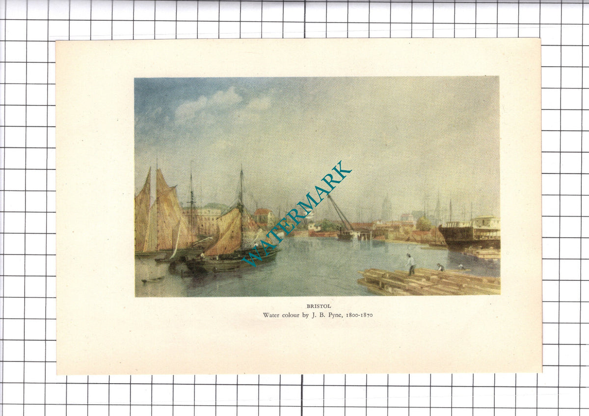 Bristol England Pyne - c.1945 Clipping / Print