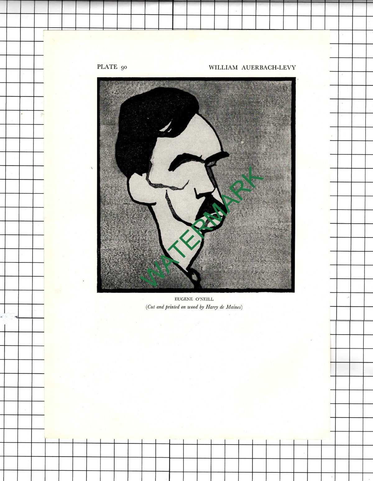 Lord Robert Cecil Caricature Bohun Lynch Eugene O'Neill - 1928 Illustration