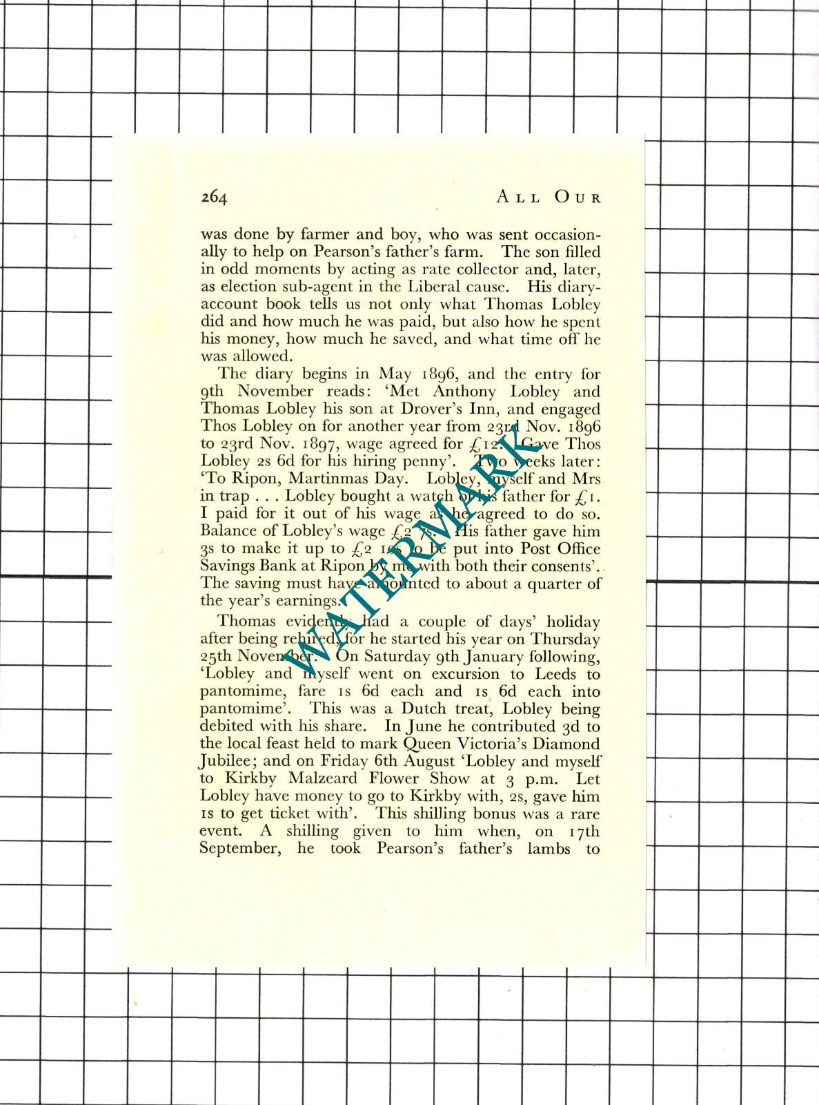 Thomas Lobley Azerley Yorkshire Wakehill Farm Grantley - 1970 Article / Print