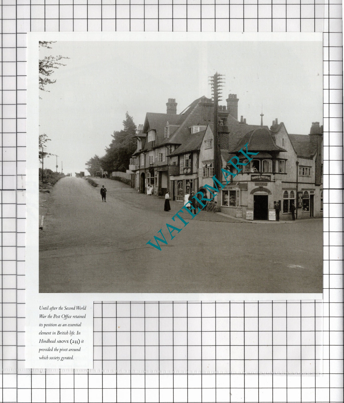 Post Office Hindhead Surrey - Cutting