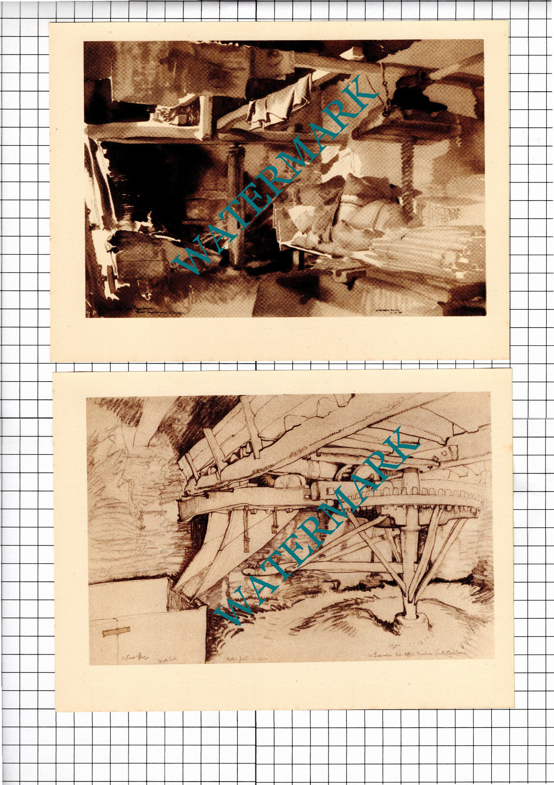 Cider Press House Great Englebourne Harberton Devon - c.1949 2-Part Clipping