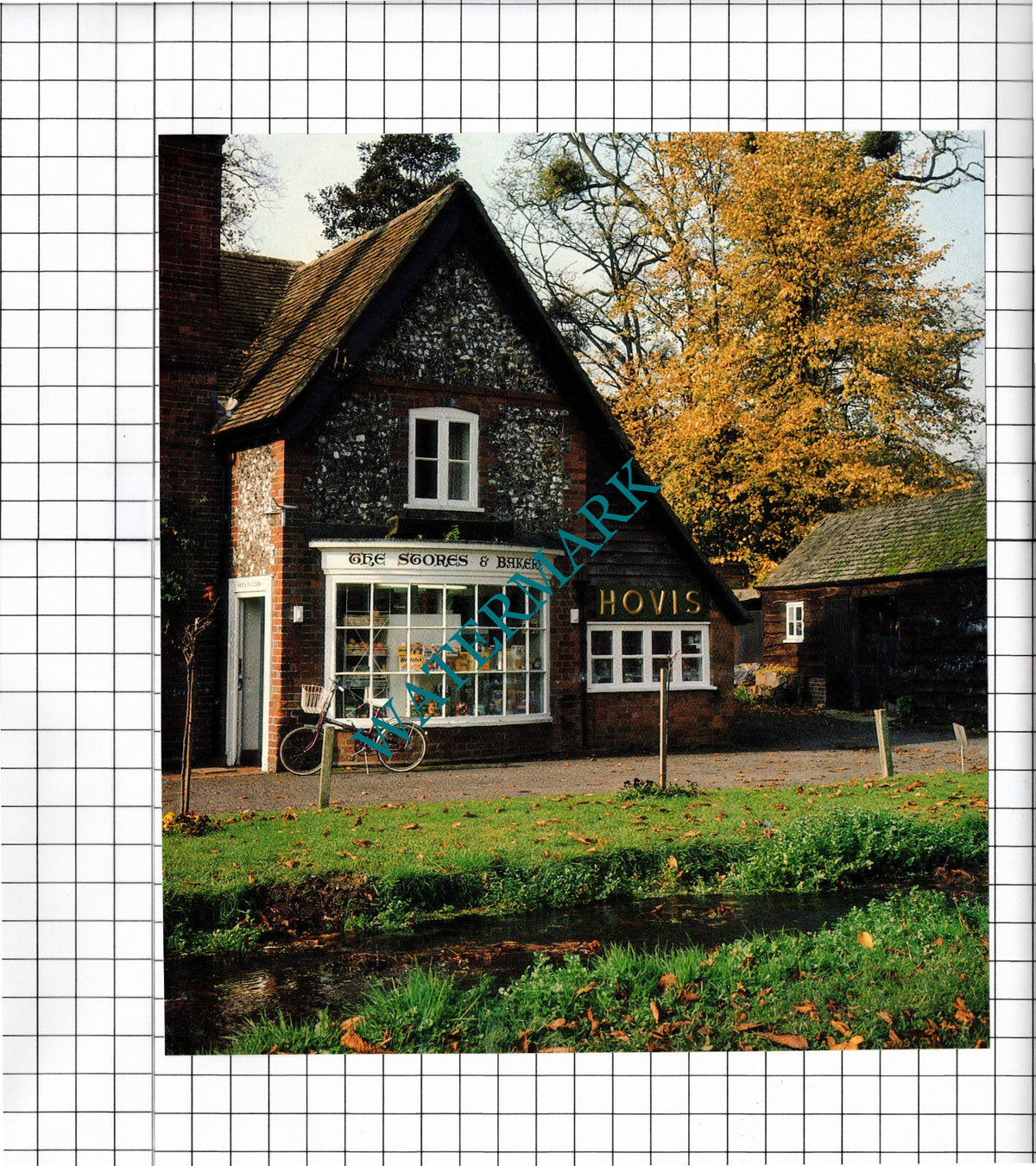 Hambleden Buckinghamshire Village Shop - 1987 Clipping