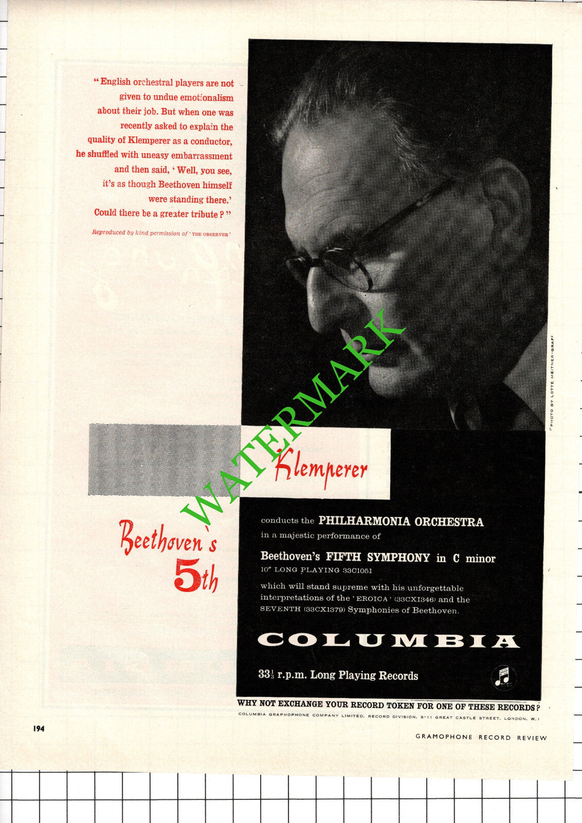 The Trixonic 800 Amplifier Trix Electrical Co ADVERT - 1957 Cutting / Print