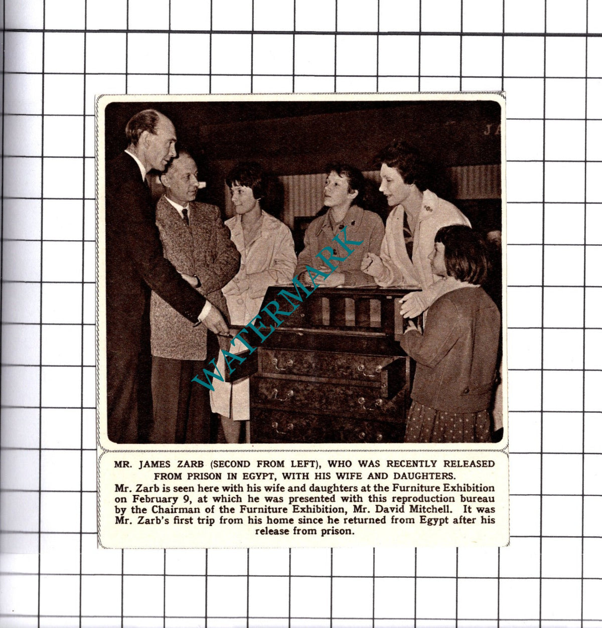 James Zarb - 1961 Small Cutting