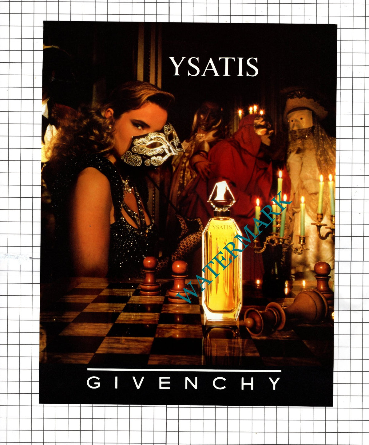 Givenchy Ysatis ADVERT ONLY! - 1990 Advert