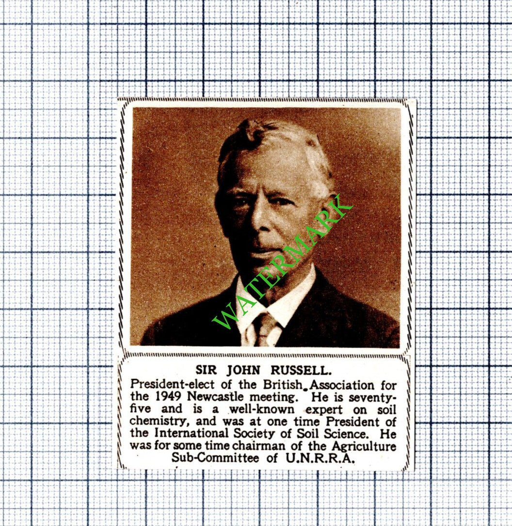 Sir John Russell - 1948 Small Cutting