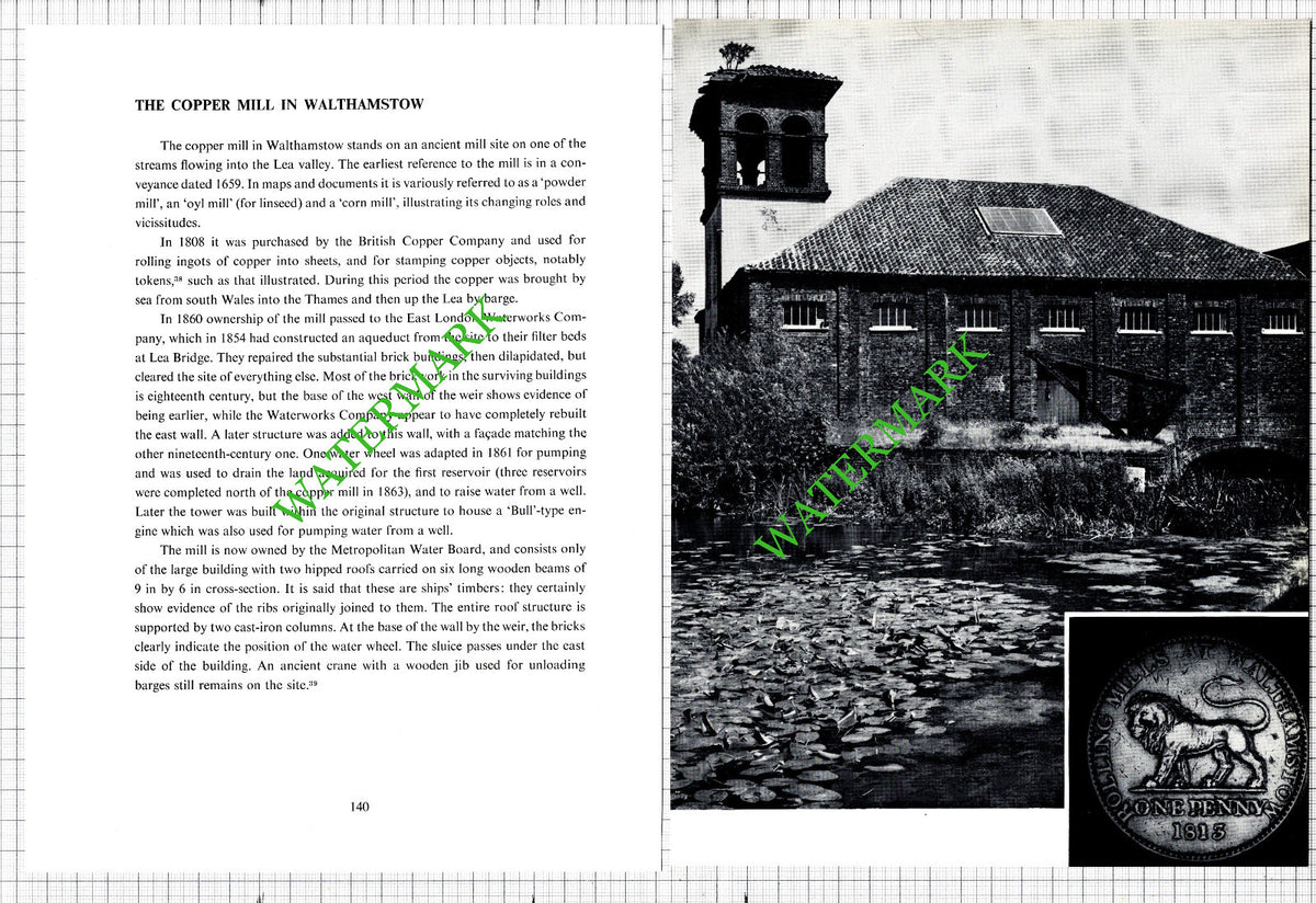 Walthamstow Copper Mill - 1967 Two-Part Article / Print