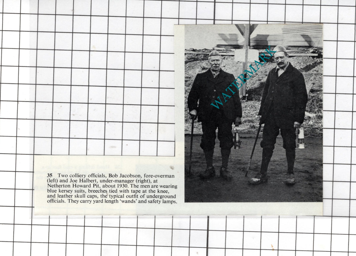 Netherton Howard Pit Northumberland Bob Jacobson Joe Halbert - Small Cutting