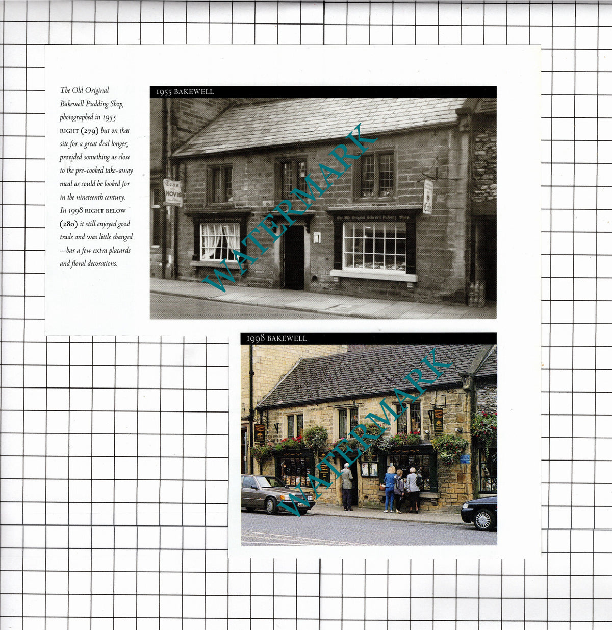 The Old Original Bakewell Pudding Shop Bakewell Derbyshire - Cutting