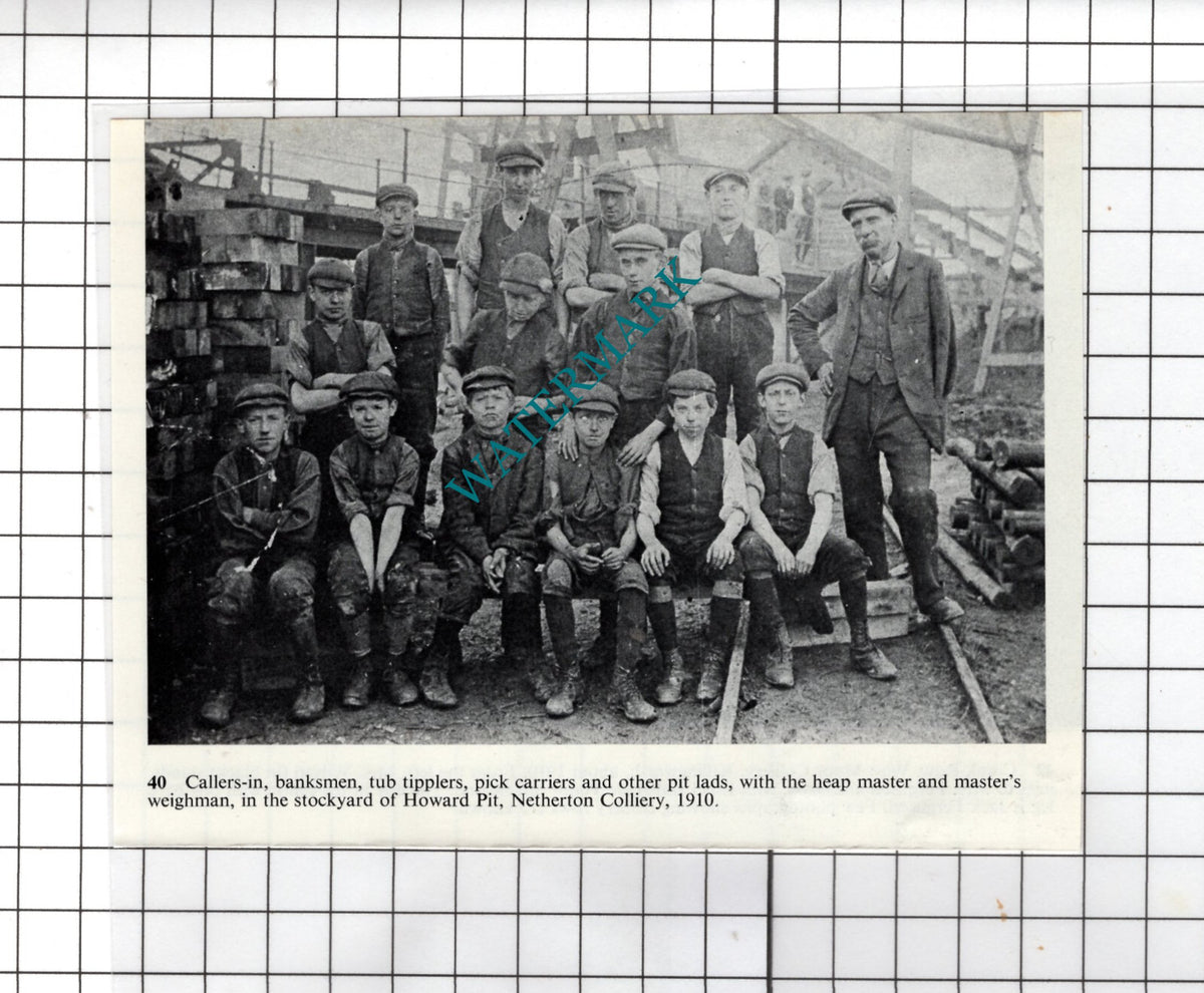 Howard Pit Netherton Colliery Northumberland - Small Cutting