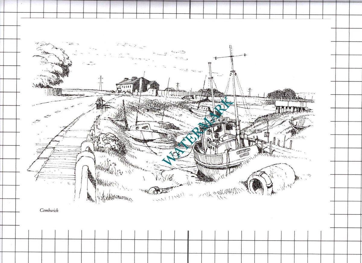 Combwich Somerset - 1980's Cutting / Print
