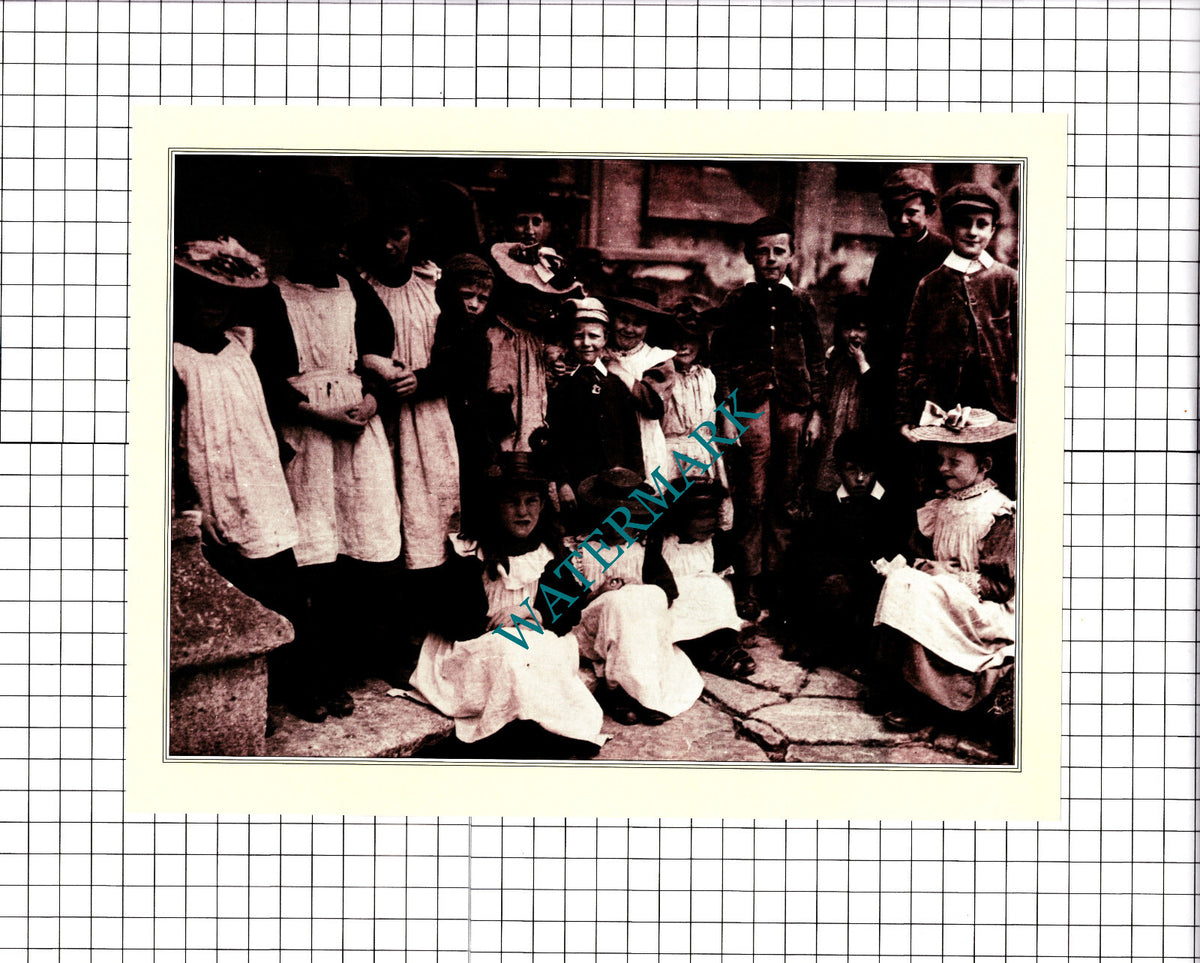 Malmesbury Wiltshire Children - Print