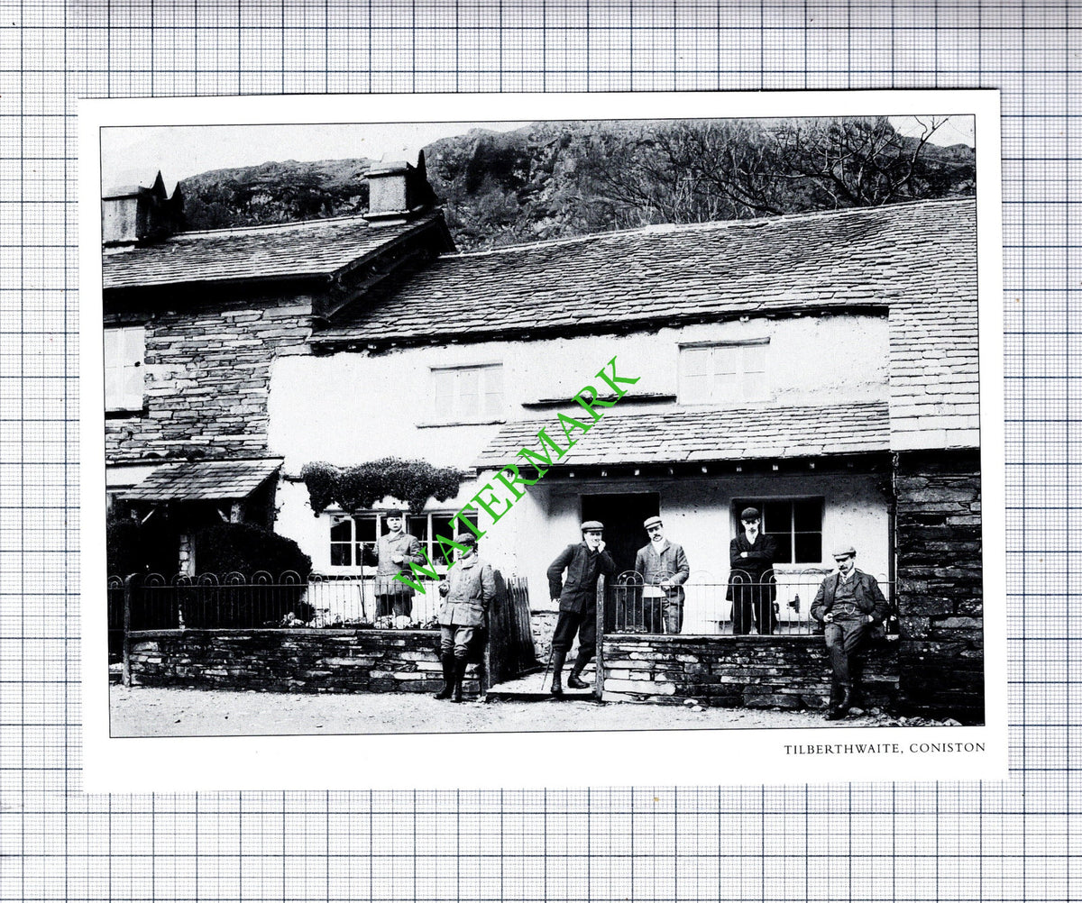 Tilberthwaite Coniston Cumbria - Cutting / Print