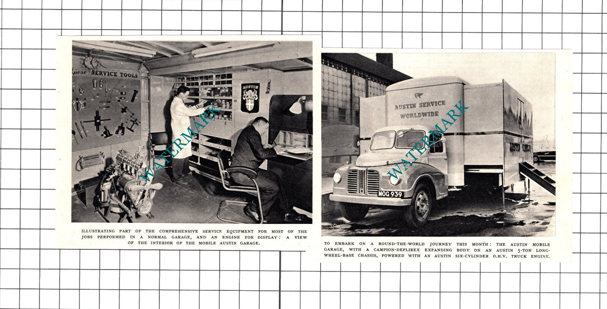 Austin Mobile Garage - 1952 Cutting