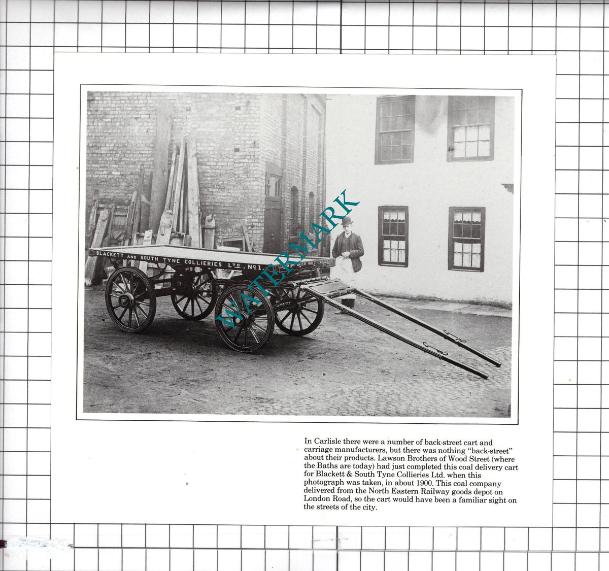 Blackett and South Tyne Collieries Ltd Carlisle Cumbria - Clipping