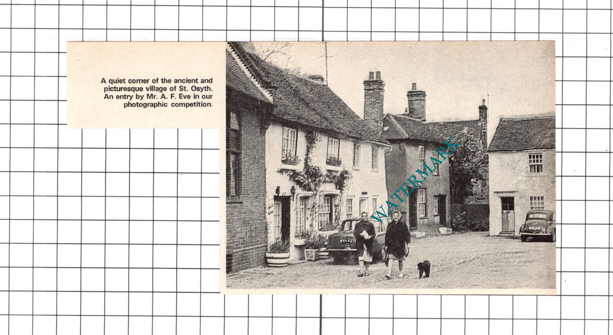 St Osyth Essex - 1972 Clipping