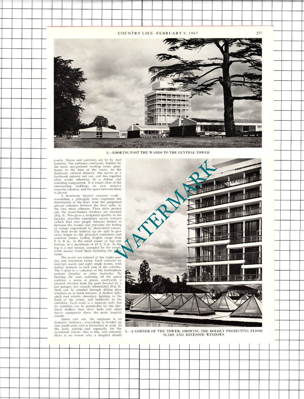 Wexham Park Hospital Slough Buckinghamshire - 1967 Article / Print