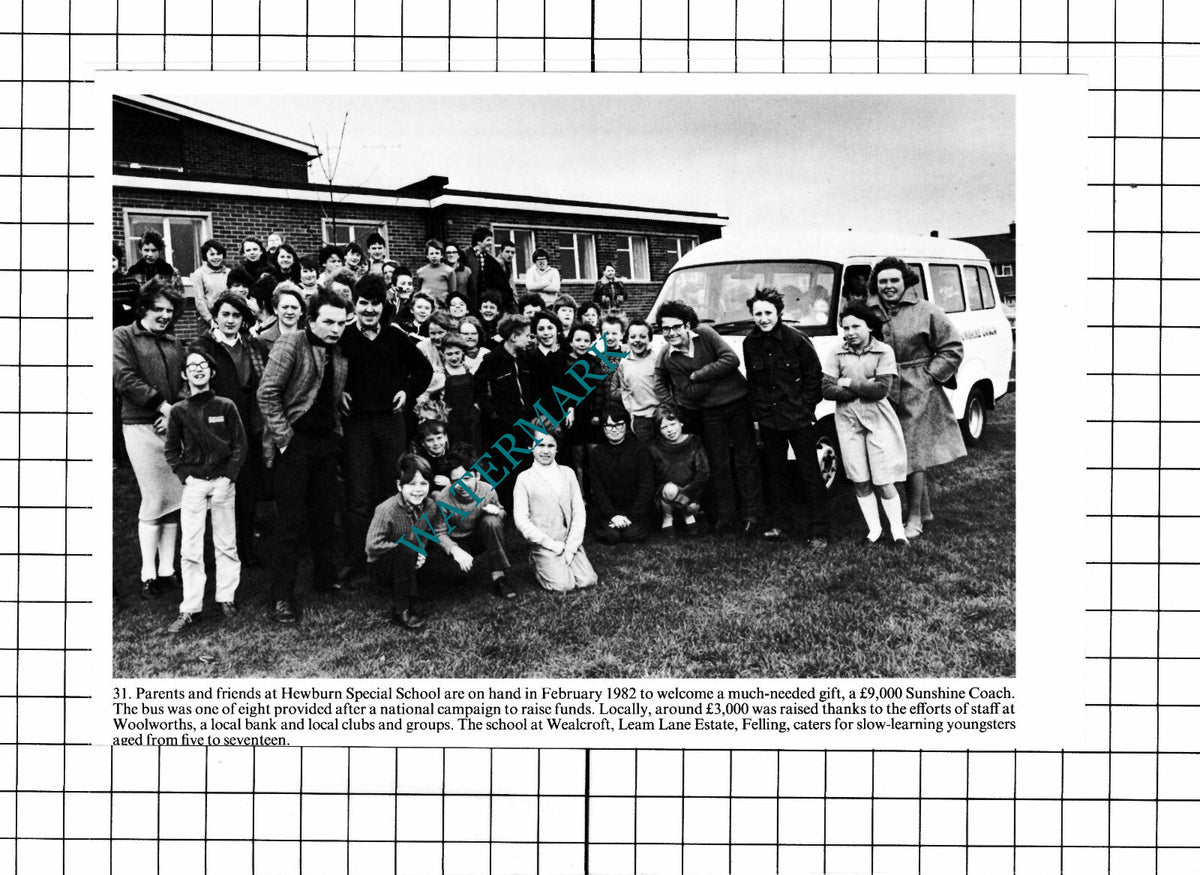 Hewburn Special School Gateshead Coach Gift - Clipping