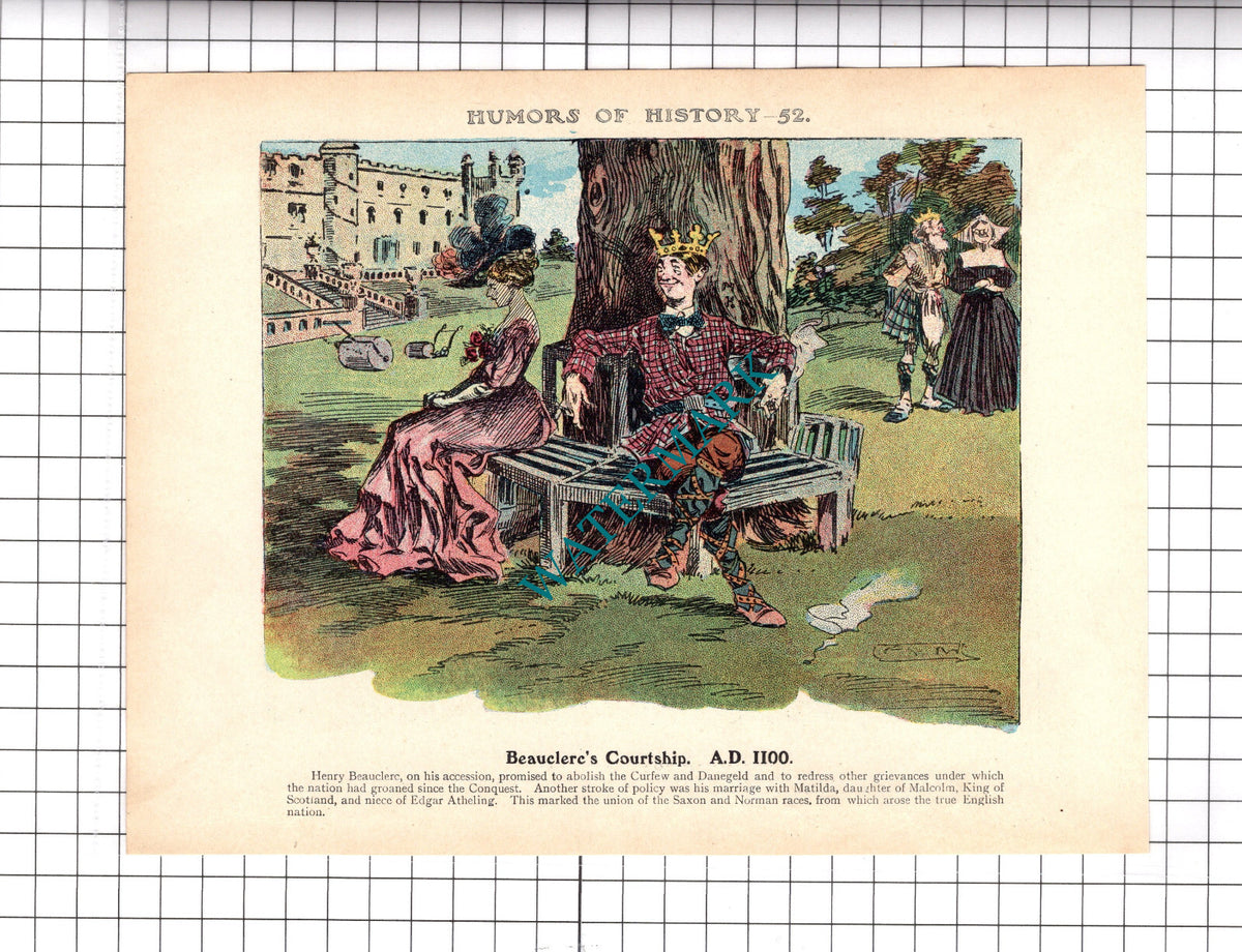 Henry Beauclere - c.1921 Clipping / Print