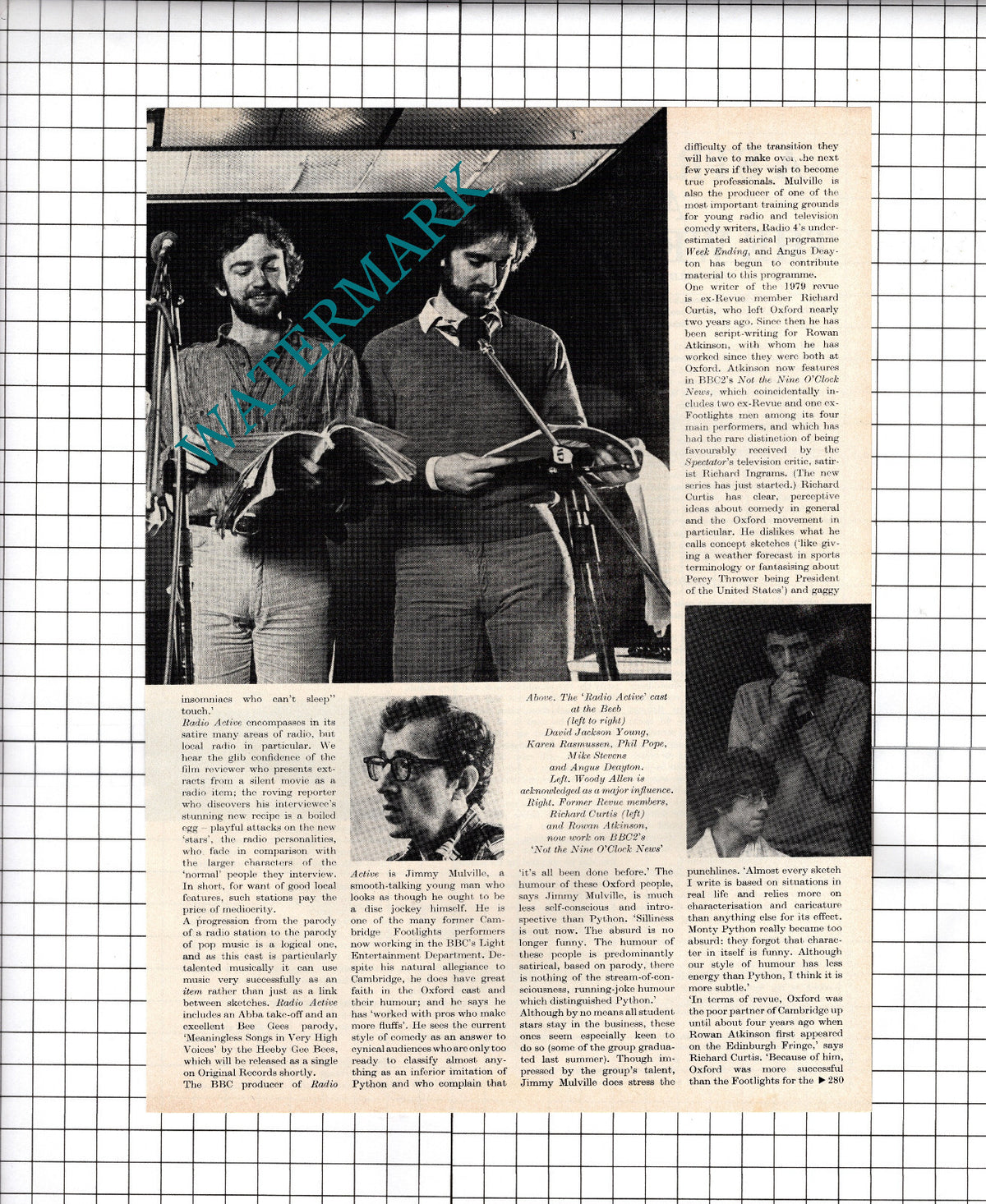 Radio Active Radio Series Phil Pope David Jackson Young - 1980 Article / Print