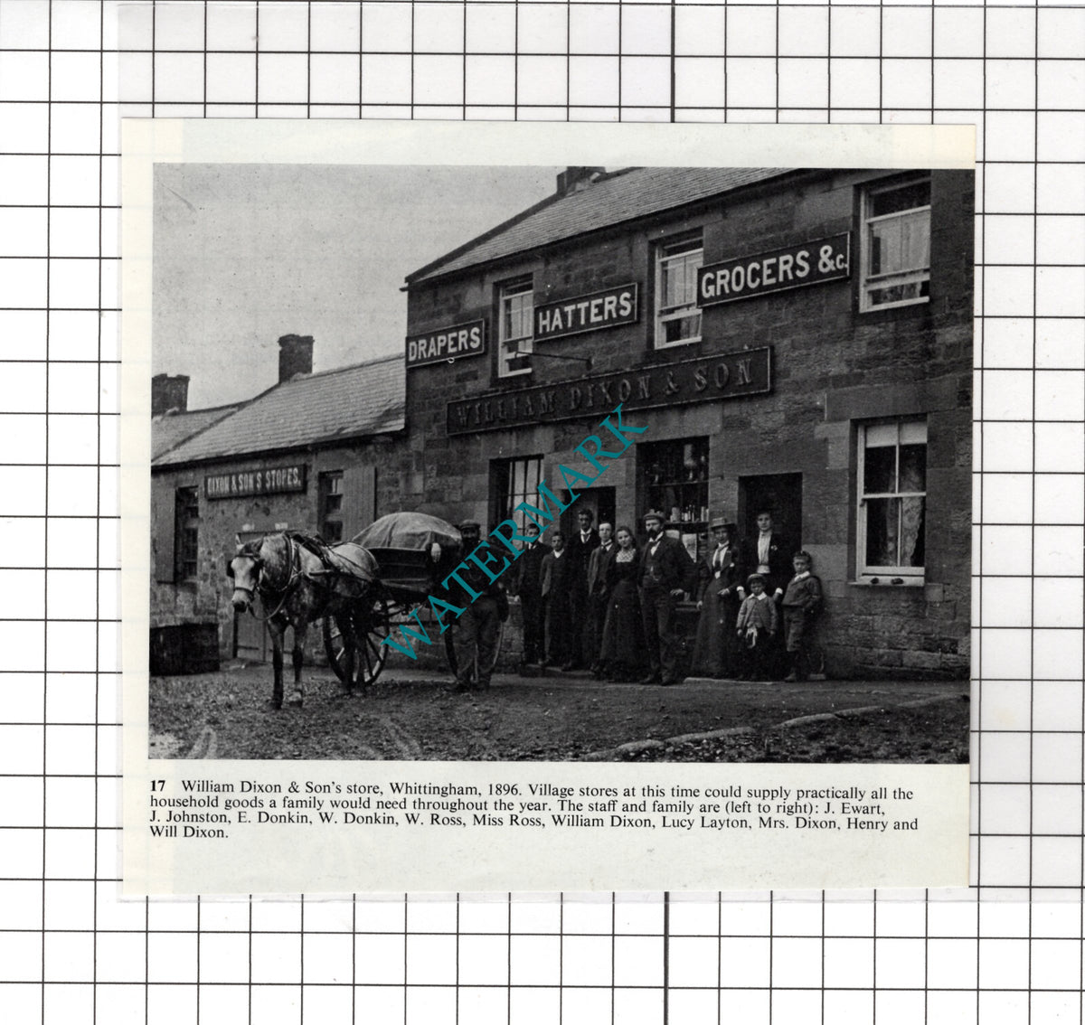 William Dixon & Sons Whittingham Northumberland Ewart Donkin Layton - Cutting