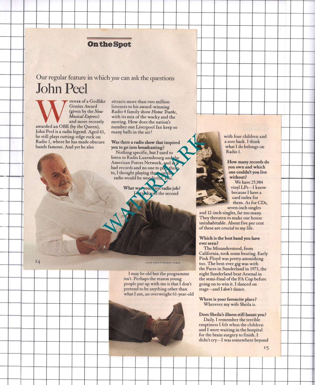 John Peel - 2001 Article