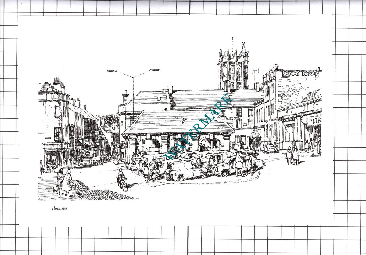 Ilminster Somerset - 1980's Cutting / Print