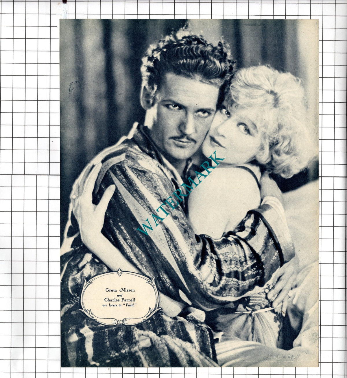 Norma Shearer Actress / Greta Nissen Charles Farrell Actor - 1929 Clipping