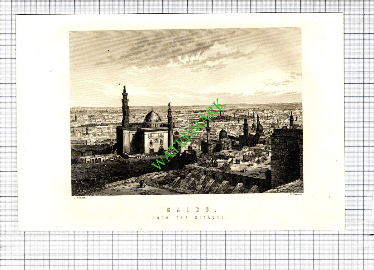 Cairo Egypt - c.1887 Print
