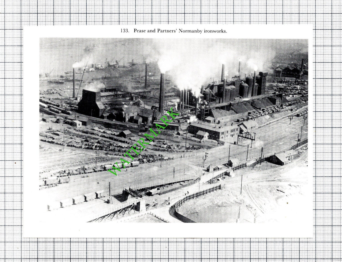 Pease and Partners Normanby Middlesbrough Ironworks - Cutting