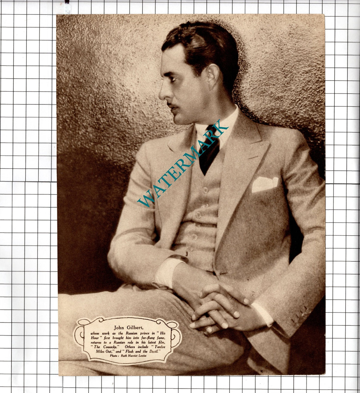 Esther Ralston Actress Neil Hamilton Actor John Gilbert - 1929 Clipping