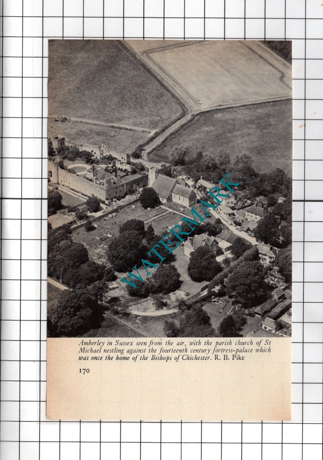 Amberley Sussex - 1973 Cutting
