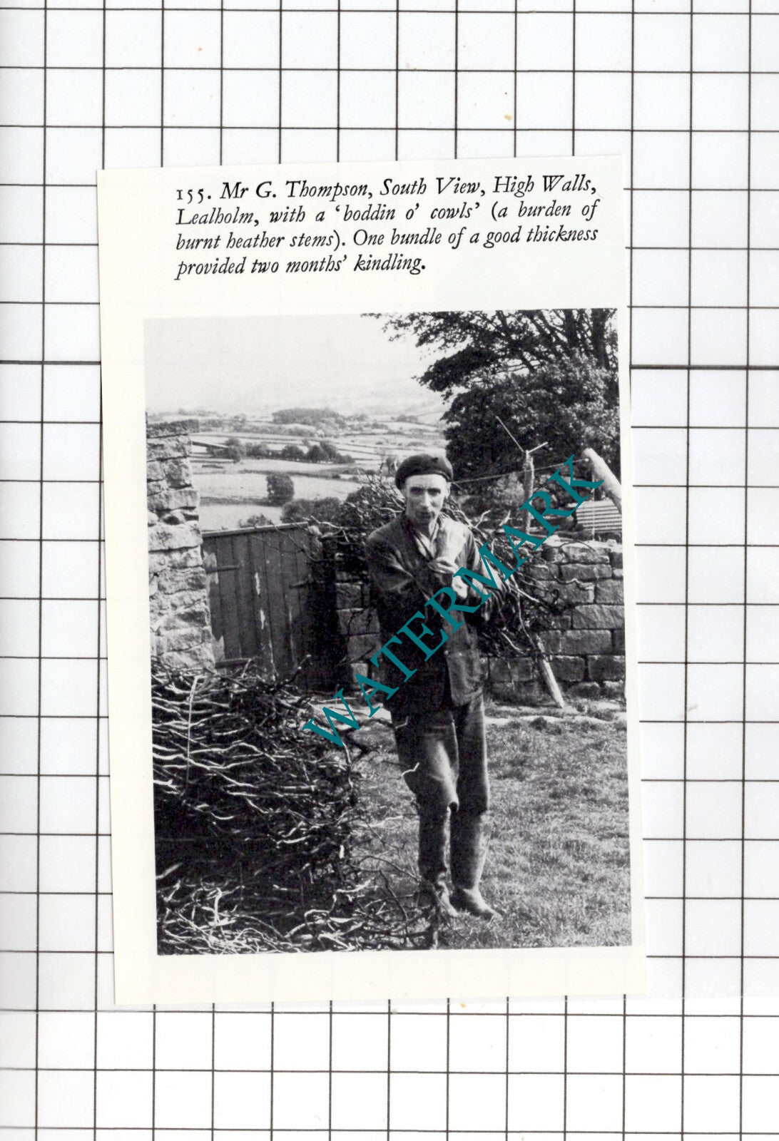 Mr G Thompson South View High Walls Lealholm Yorkshire - Small Clipping