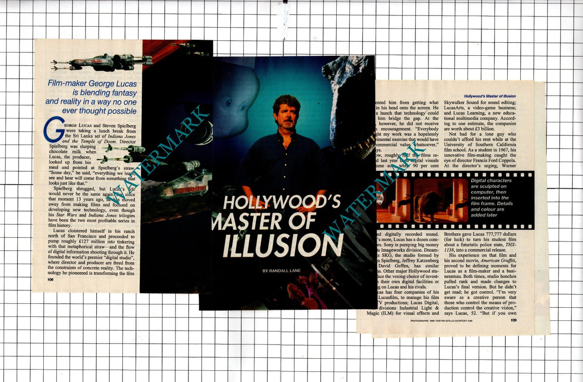 George Lucas Film Maker - 1996 Small Article