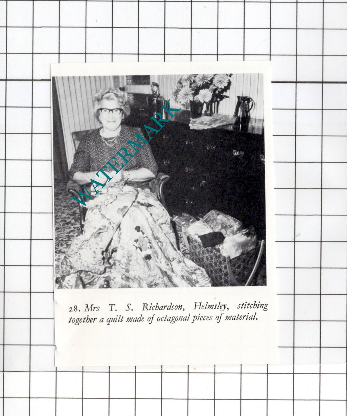 Mrs T Richardson Helmsley Yorkshire - Small Clipping