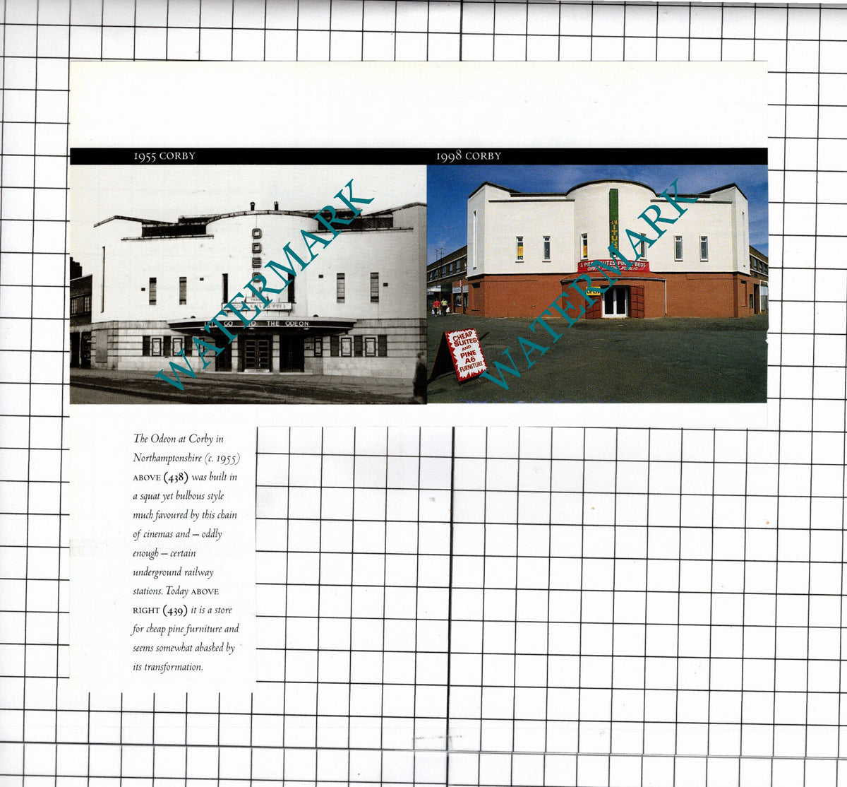The Odeon Corby Northamptonshire - Cutting