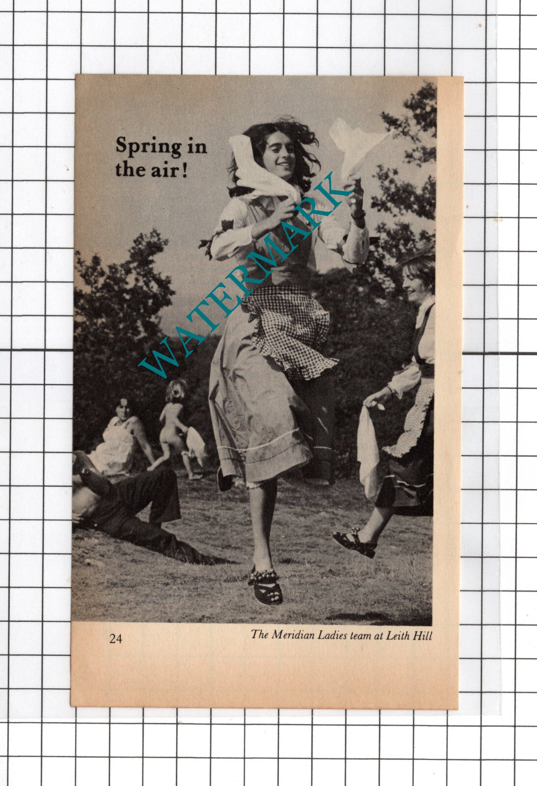 Leith Hill Meridian Ladies Dancing Team - 1980 Small Advert