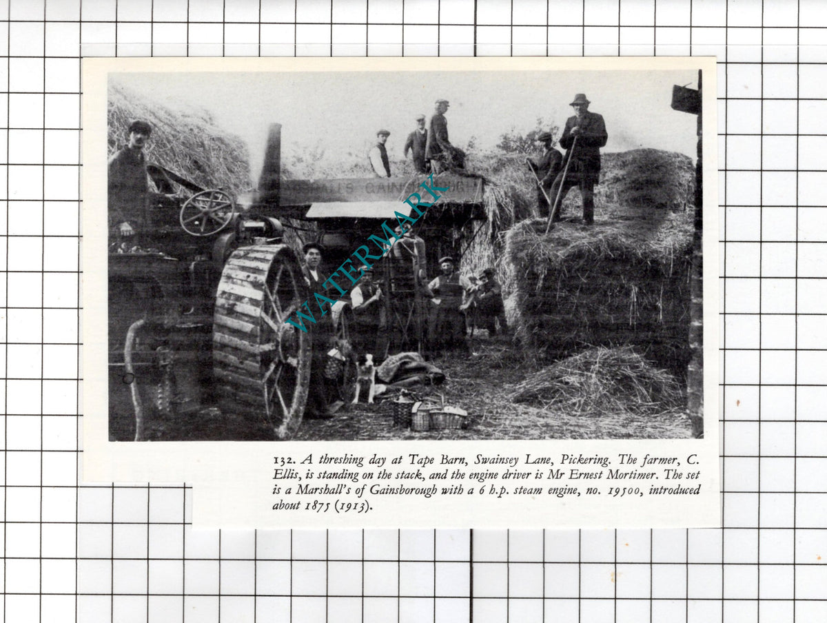 C Ellis Ernest Mortimer Tape Barn Swainsey Lane Pickering Yorkshire - Clipping