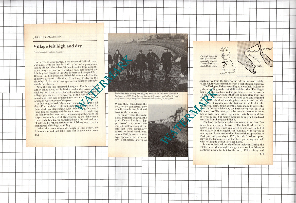 Parkgate Wirral - 1986 Article