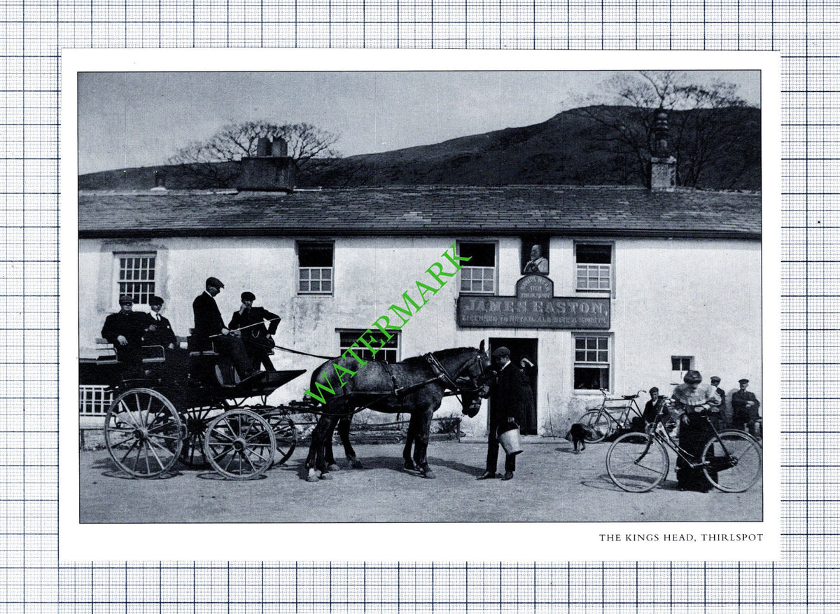 The King's Head Thirlspot Cumbria - Cutting / Print