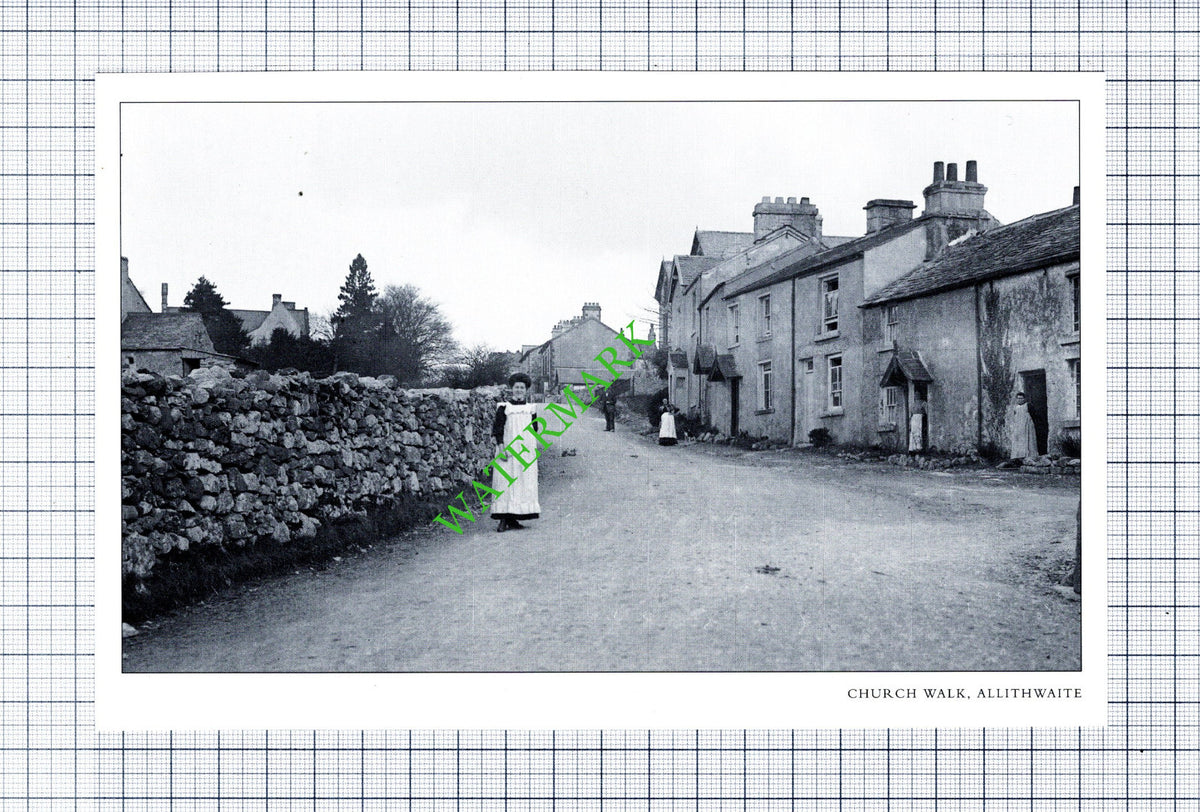 Allithwaite Cumbria - Cutting / Print
