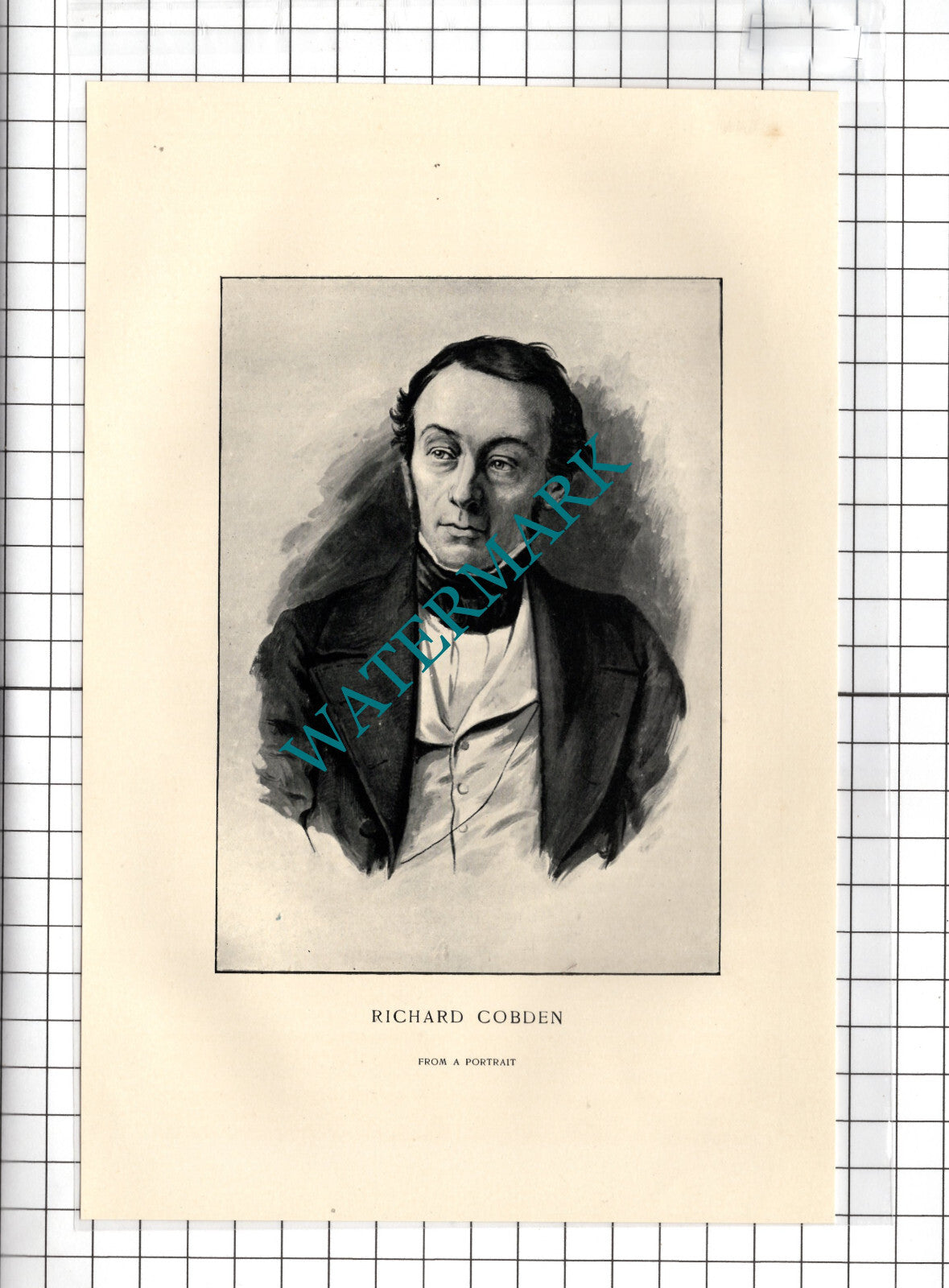 Richard Cobden - c.1898 Print