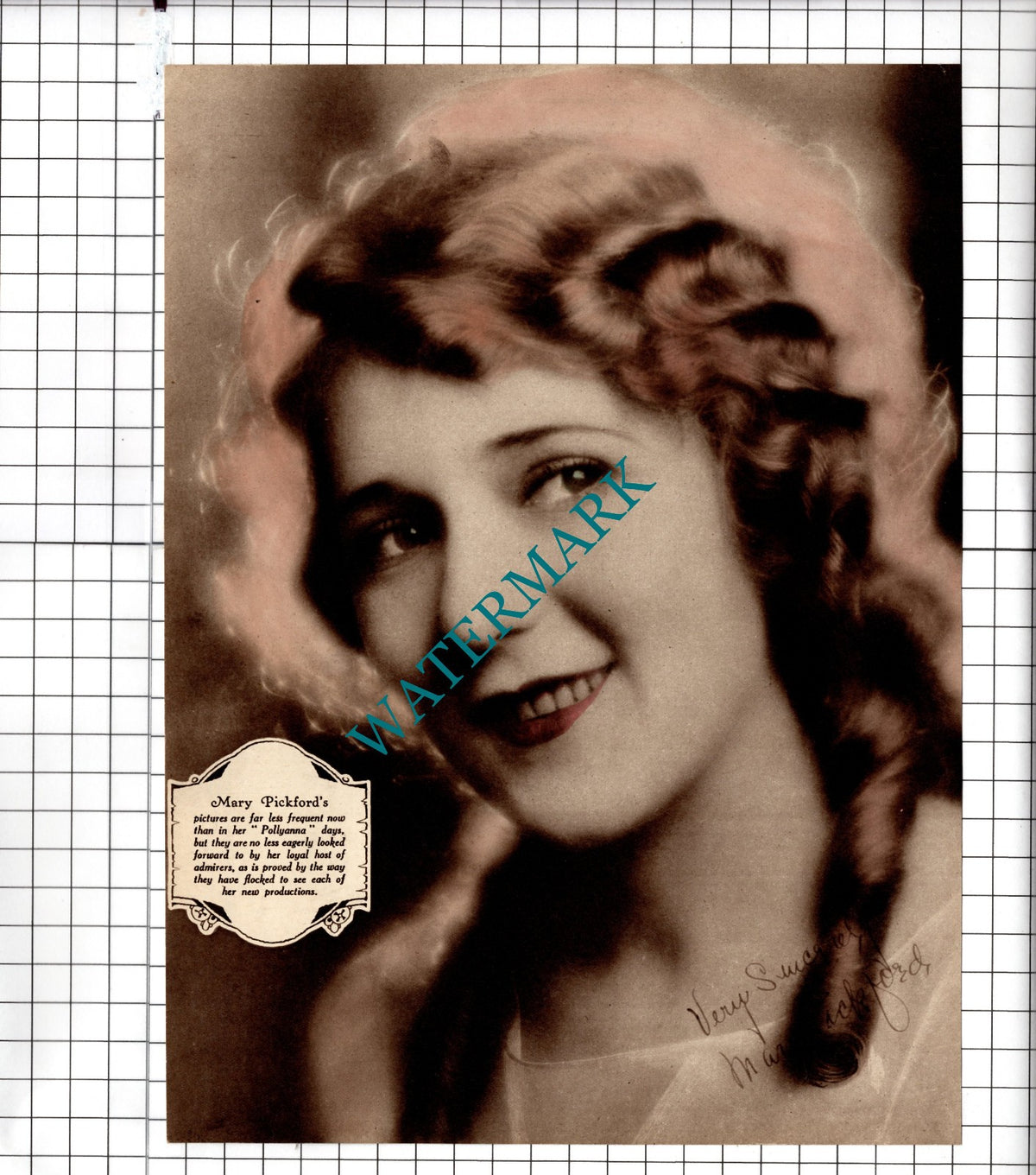 Isabel Jeans Actress / Mary Pickford Actress - 1929 Clipping