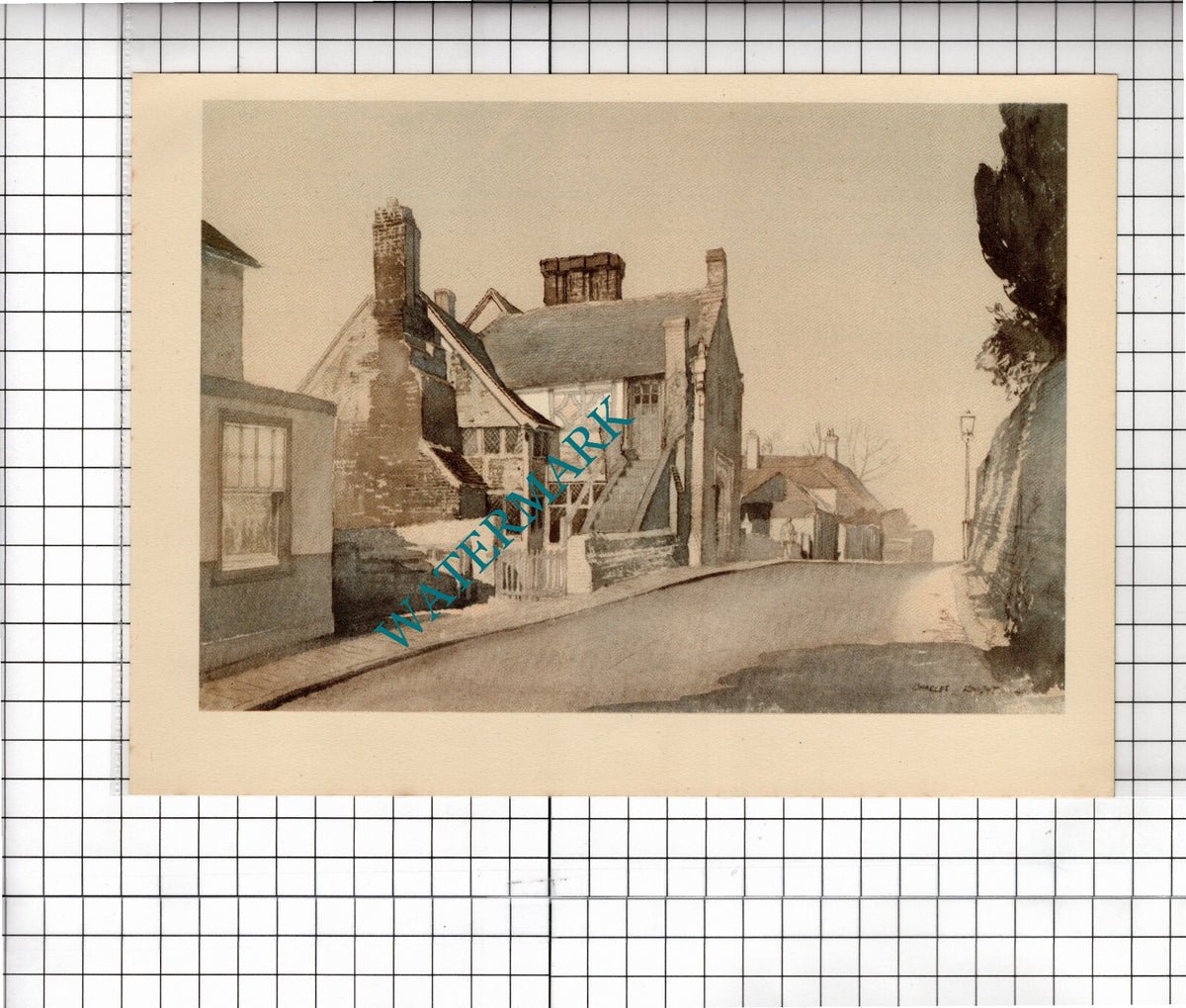 Ditchling Sussex Charles Knight - c.1949 Clipping / Print