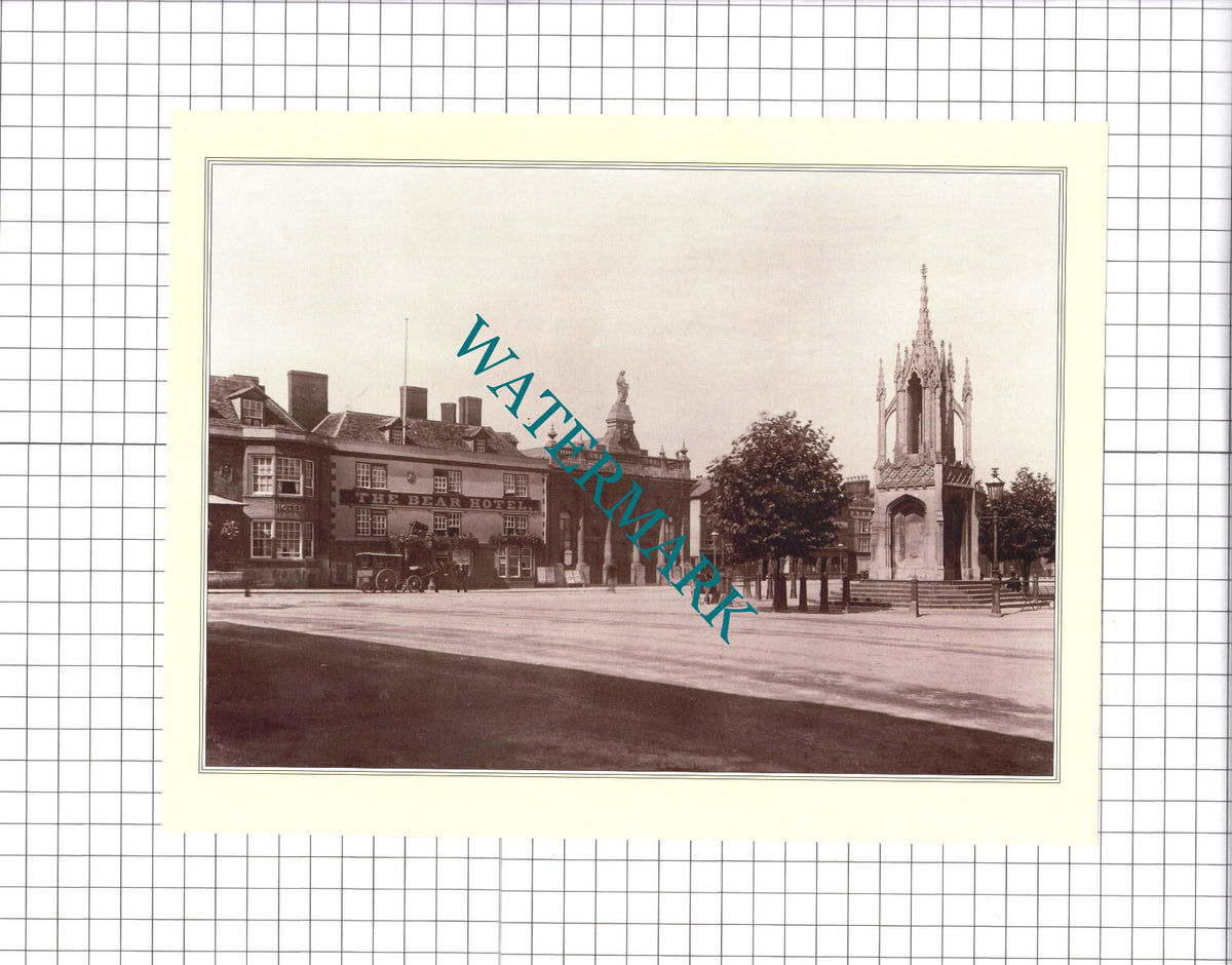 Bear Hotel Devizes Wiltshire - Print