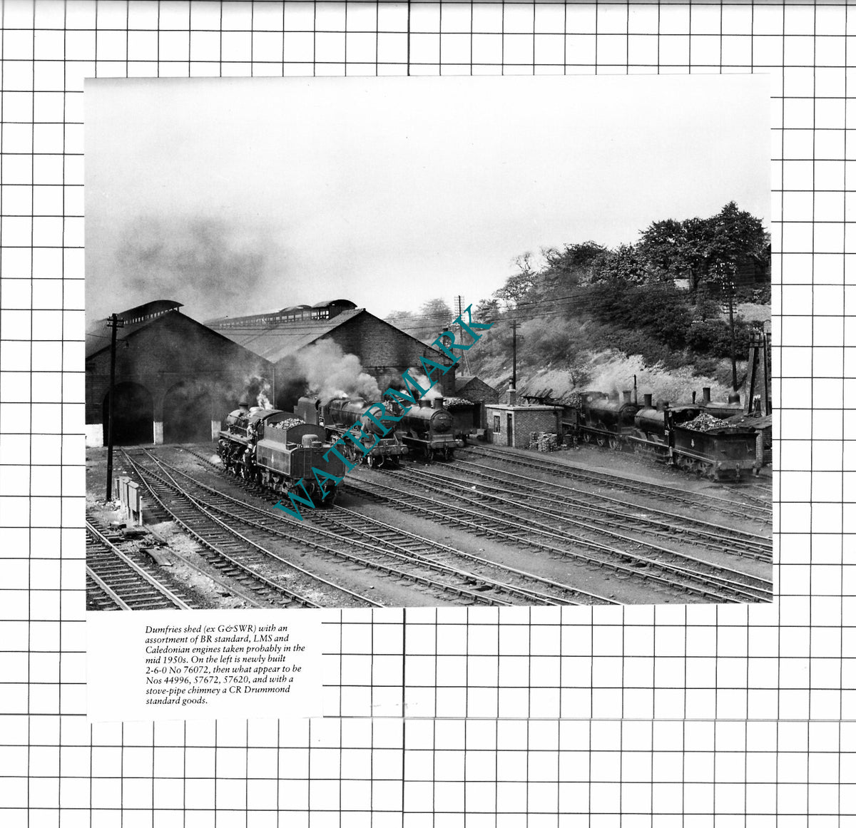 Dumfries Railway Shed - Cutting