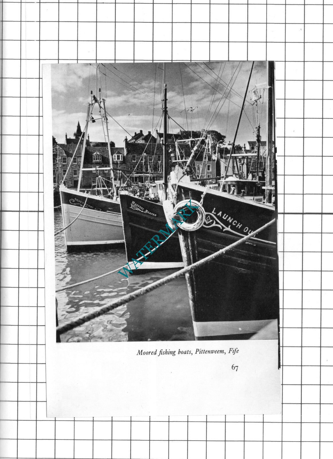 Pittenweem Fife - 1986 Clipping / Print